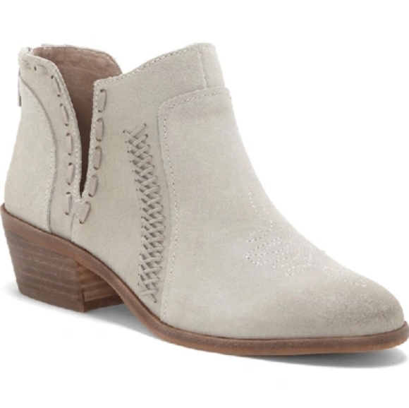 VINCE CAMUTO NWOT Presita Cement Stitched Bootie - Picture 1 of 10